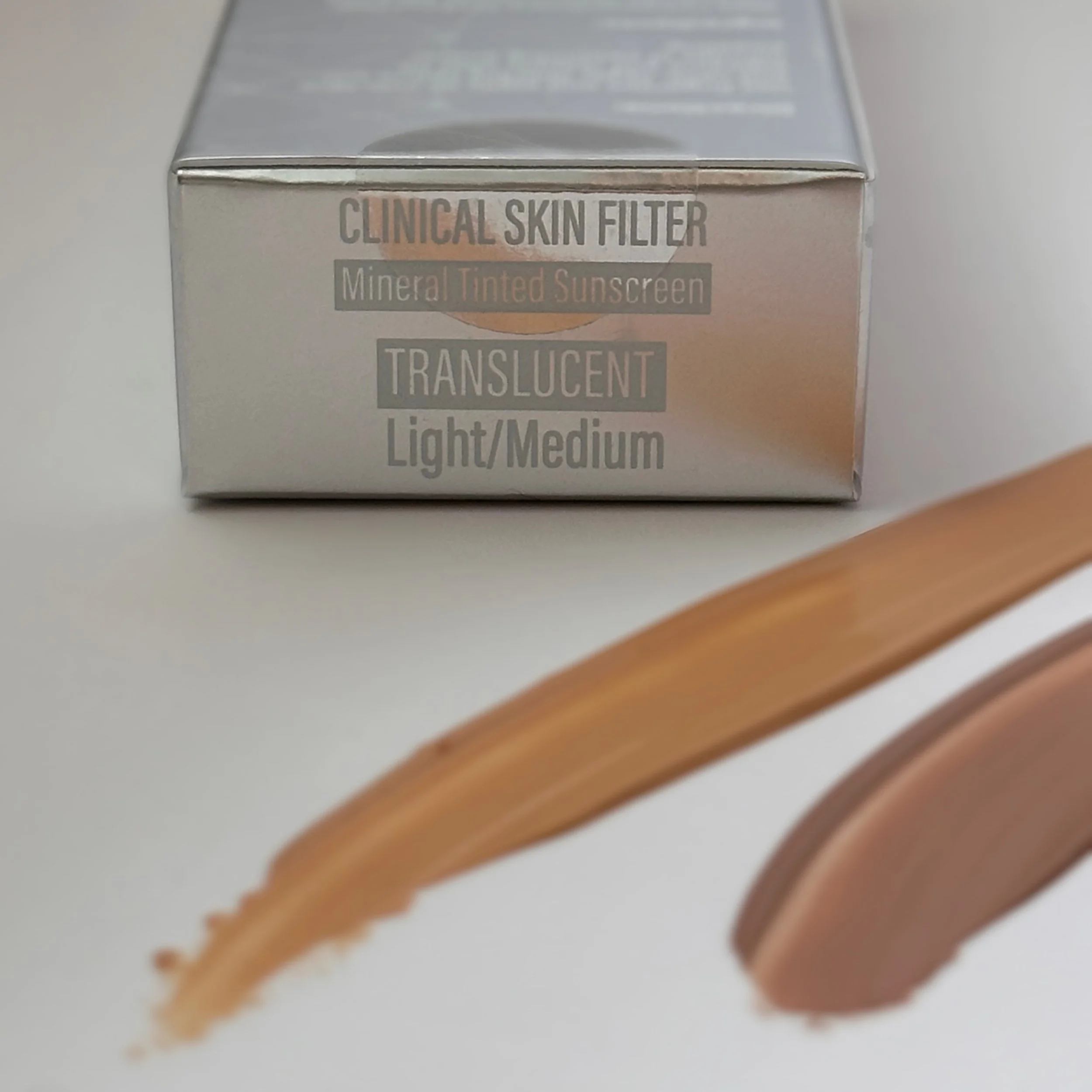 KrX Korean Sunscreen - Skin Filter Tinted SPF 50 PA+++ - Enhanced